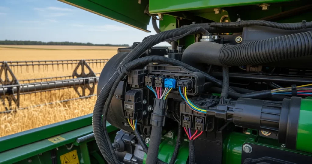chicotes elétricos para máquinas agrícolas
